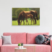 Toile Mare et Foie Thoroughbred 2 (Insitu(Salon))