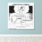 Toile Mares de nuit Slug Classic LTCartoons Comic (Insitu (Plancher de Bois))