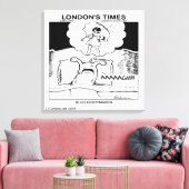 Toile Mares de nuit Slug Classic LTCartoons Comic (Insitu(Salon))
