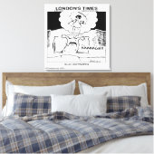 Toile Mares de nuit Slug Classic LTCartoons Comic (Insitu(Chambre))