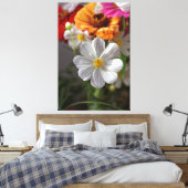 Toile margarete fleur devant le bouquet de fleurs de cha (Insitu(Chambre))