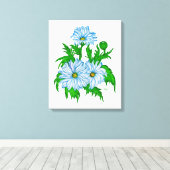 Toile Margeriten Blume (Insitu (Plancher de Bois))