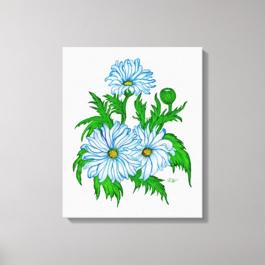 Toile Margeriten Blume (Recto)