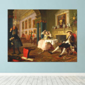 Toile Mariage A-la-Mode : 2, La Tête à Tête (c1743) (Insitu (Plancher de Bois))