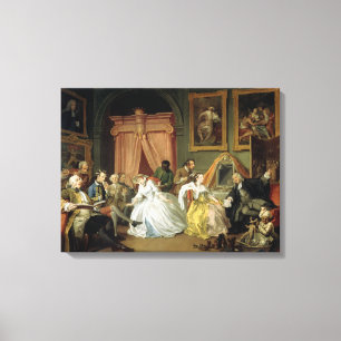 Toile Mariage à la mode : IV, La Toilette, c.1743 (huil