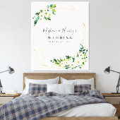 Toile Mariage Affiche de bienvenue, Affiche de bienvenue (Insitu(Chambre))