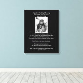 Toile Mariage Apache Bienheureux sang Cheif (Insitu (Plancher de Bois))