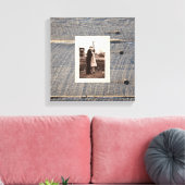 Toile mariage campagnard rustique mariage gris grise gra (Insitu(Salon))