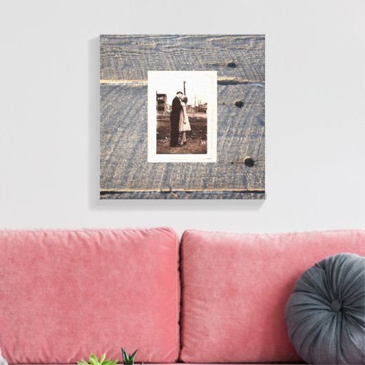 Toile mariage campagnard rustique mariage gris grise gra (Insitu(Salon))