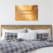 Toile Mariage cuivre (Insitu(Chambre))