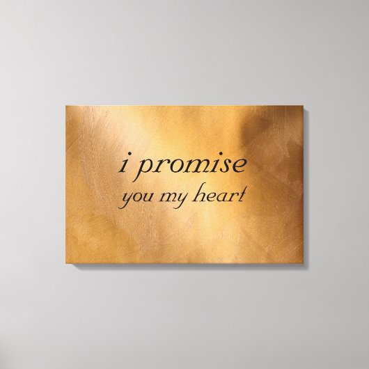 Toile Mariage cuivre (Recto)