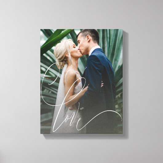 Toile Mariage de script d'amour (Recto)