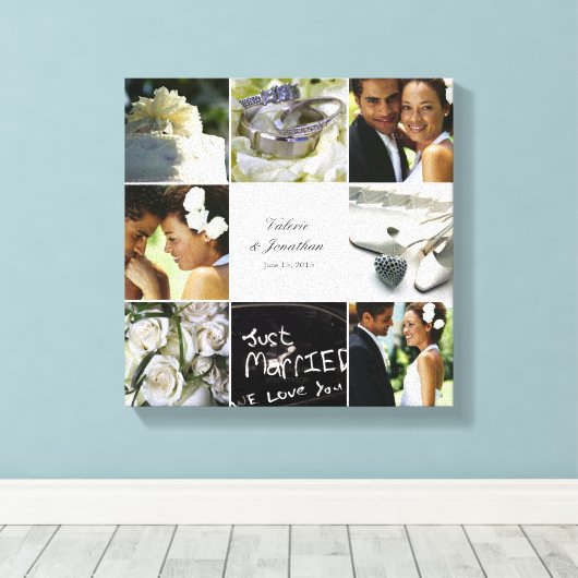 Toile mariage enrobée - blanc (Insitu (Plancher de Bois))