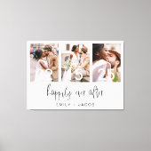 Toile Mariage Minimaliste Simplicité Éternelle (Recto)