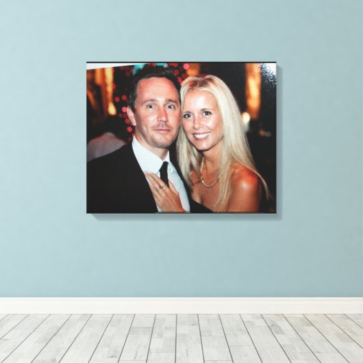 Toile mariage photo enrobée (Insitu (Plancher de Bois))