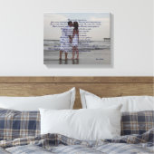 Toile Mariage plage "Je fais" (Insitu(Chambre))