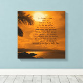 Toile Mariage Vows Word Art (Insitu (Plancher de Bois))