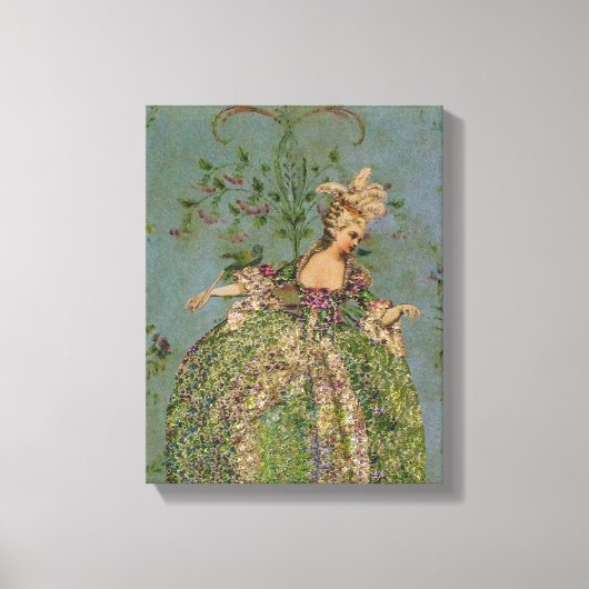 Toile Marie Antoinette DIMENSIONS OPTIONS - (Recto)