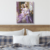 Toile Marie Antoinette Lavender Queen (Insitu(Chambre))