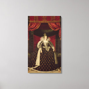 Toile Marie de Medici dans des robes longues de