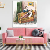 Toile Marie Dorval dans le rôle d'Adele d'Hervey (Insitu(Salon))