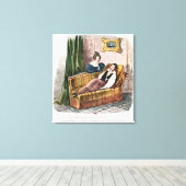 Toile Marie Dorval dans le rôle d'Adele d'Hervey (Insitu (Plancher de Bois))