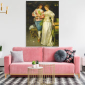 Toile Mariée et mariée (Mariage et mariage) (Insitu(Salon))