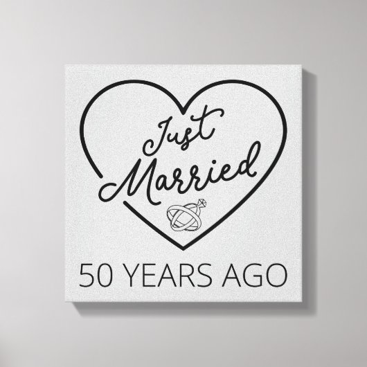 Toile Mariés depuis 50 ans III (Recto)