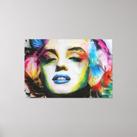Toile Marilyn Art Premium Wrapped Canvas (Gloss) (Recto)