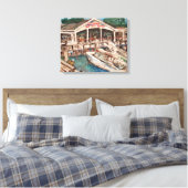 Toile "Marina at Western Bay" Kelley's Island, Ohio (Insitu(Chambre))