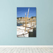 Toile Marina, Port de Soller, côte ouest, Majorque, (Insitu (Plancher de Bois))