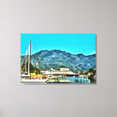 Toile Marina Vallarta Côte Mexicaine 0946 Art (Recto)