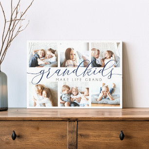 Toile Marine Les petits-enfants font la vie Grand Phot