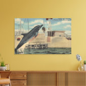 Toile Marineland, Floride - Vue de Pudgy le (Insitu(Salon))