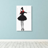 Toile marionnette de cabaret (Insitu (Plancher de Bois))