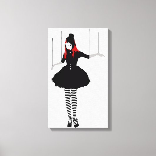 Toile marionnette de cabaret (Recto)