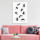 Toile Marionnettes ombragées (Insitu(Salon))