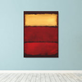 Toile Mark Rothko art in digital style 1 (Insitu (Plancher de Bois))
