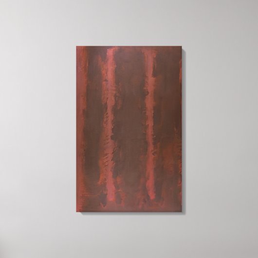 Toile Mark Rothko - Black on Maroon - 1958 (Recto)