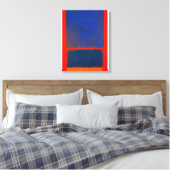 Toile Mark Rothko - Bleu, Orange, Rouge - 1961 (Insitu(Chambre))