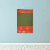 Toile Mark Rothko - No.24 - 1949 (Insitu (Plancher de Bois))