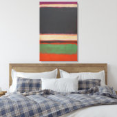 Toile Mark Rothko - No.3No.13 Magenta, Noir, Vert sur O (Insitu(Chambre))
