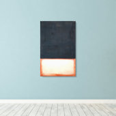 Toile Mark Rothko - No 7 Dark Over Light - 1954 (Insitu (Plancher de Bois))