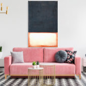 Toile Mark Rothko - No 7 Dark Over Light - 1954 (Insitu(Salon))