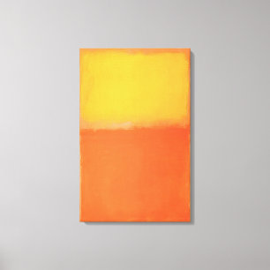 Toile Mark Rothko - Orange et Jaune - 1956