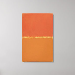 Toile Mark Rothko - Orange, Rouge, Orange - 1961
