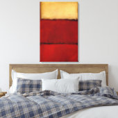 Toile Mark Rothko - Rouge - 1964 (Insitu(Chambre))