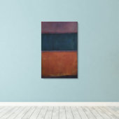 Toile Mark Rothko - Sans titre - 1963 (Insitu (Plancher de Bois))