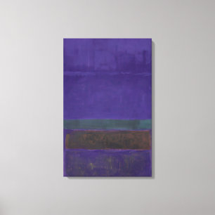 Toile Mark Rothko - Sans titre [bleu, vert et Brown] -