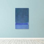 Toile Mark Rothko - Sans titre Vert sur Bleu - 1968 (Insitu (Plancher de Bois))